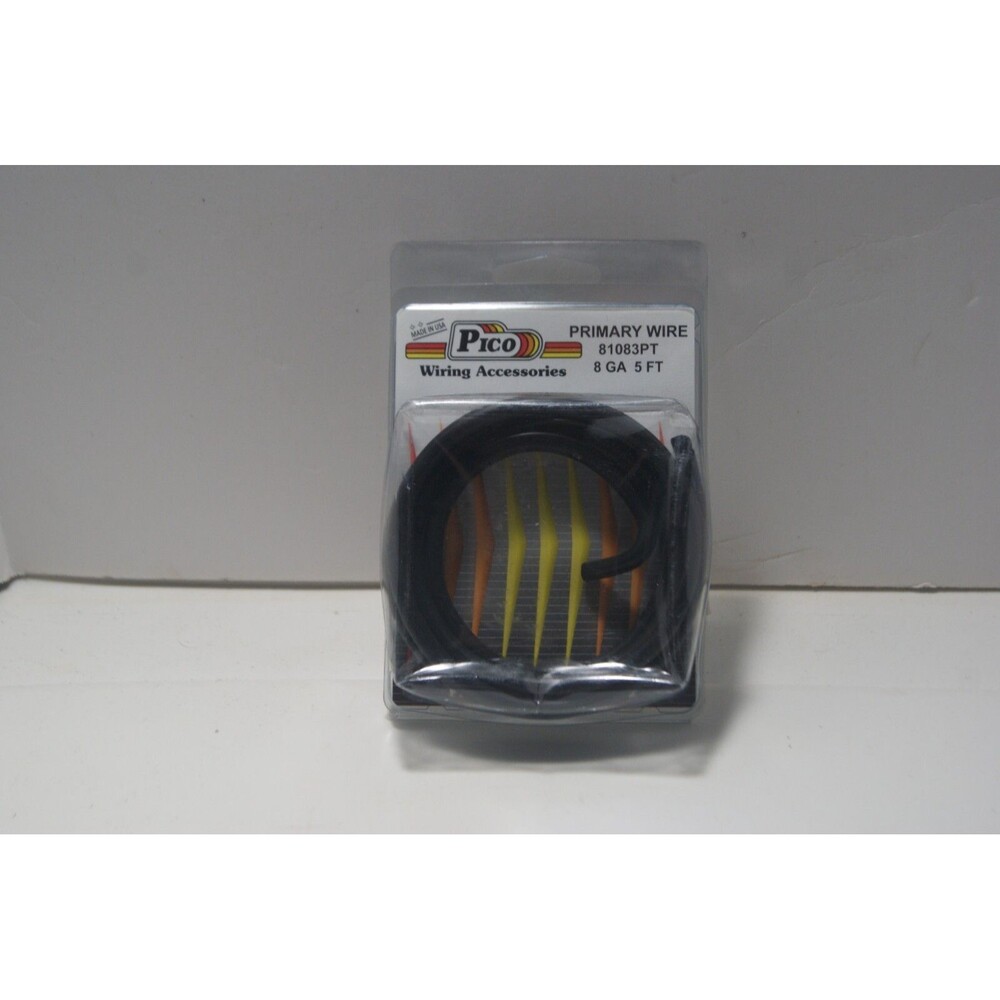 Pico 81083PT 8 Ga Blk Prmry Wire New Sealed
